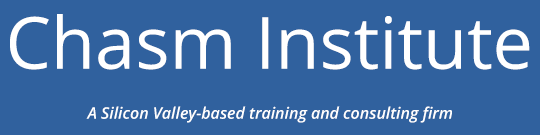 Chasm Institute - A silicon valley-based training and consulting firm
